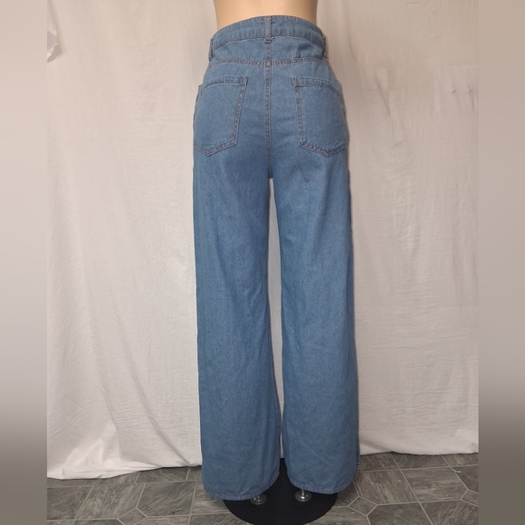 Sans Souci Wome Size M Light Blue Denim - Picture 6 of 16